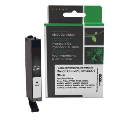 Clover Imaging Remanufactured Black Ink Cartridge for Canon CLI-251 (6513B001)1