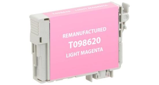 EPC Remanufactured High Capacity Light Magenta Ink Cartridge for Epson T0986201