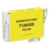 EPC Remanufactured High Capacity Yellow Ink Cartridge for Epson T1264201