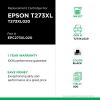 EPC Remanufactured High Capacity Black Ink Cartridge for Epson T273XL0202