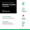 EPC Remanufactured High Capacity Magenta Ink Cartridge for Epson T273XL3202