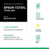 EPC Remanufactured High Capacity Yellow Ink Cartridge for Epson T273XL4202