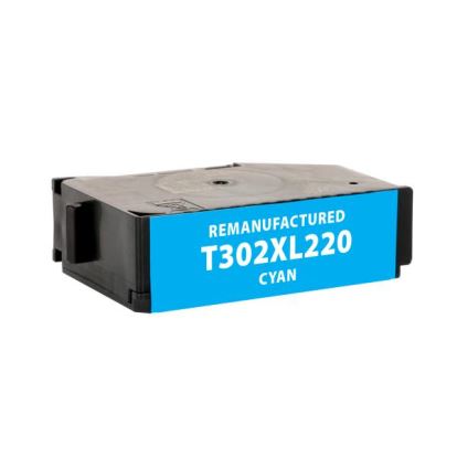 EPC Remanufactured High Capacity Cyan Ink Cartridge for Epson T302XL2201