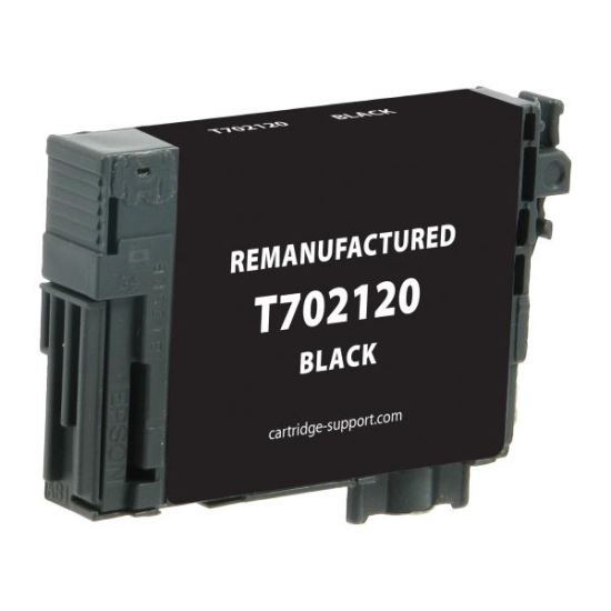 EPC Remanufactured Black Ink Cartridge for Epson T7021201