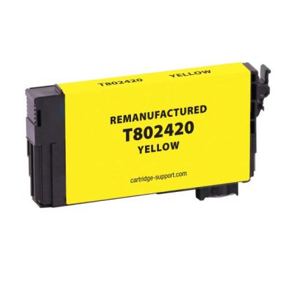 EPC Remanufactured Yellow Ink Cartridge for Epson T8024201