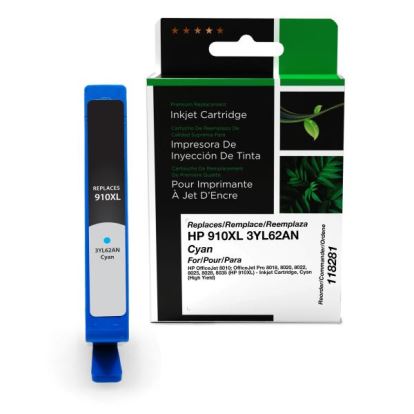 Clover Imaging Remanufactured High Yield Cyan Ink Cartridge for HP 910XL (3YL62AN)1