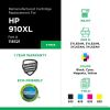 Clover Imaging Remanufactured High Yield Black, Cyan, Magenta, Yellow Ink Cartridges for HP 910XL 4-Pack3