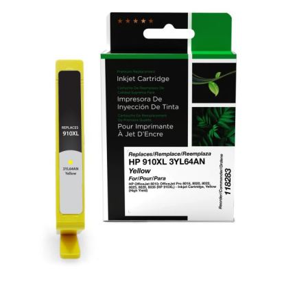 Clover Imaging Remanufactured High Yield Yellow Ink Cartridge for HP 910XL (3YL64AN)1