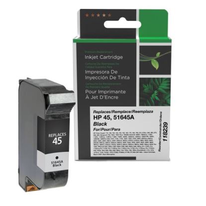 Clover Imaging Non-OEM New 100% New Alternative Black Ink Cartridge for HP 45 (51645A)1