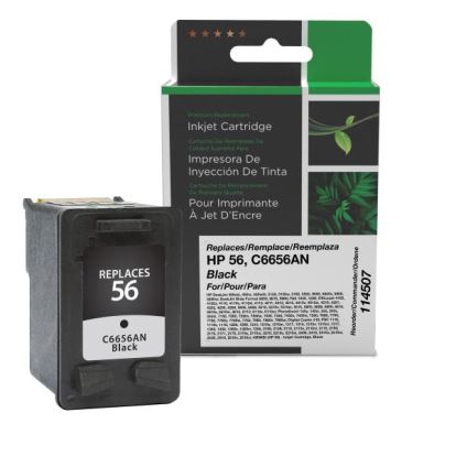 Clover Imaging Remanufactured Black Ink Cartridge for HP 56 (C6656AN)1