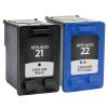 Clover Imaging Remanufactured Black, Tri-Color Ink Cartridges for HP 21/22 (C9509FN)2