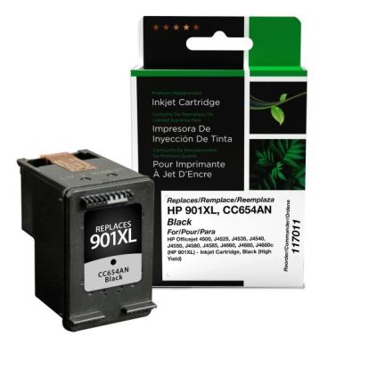 Clover Imaging Remanufactured High Yield Black Ink Cartridge for HP 901XL (CC654AN)1