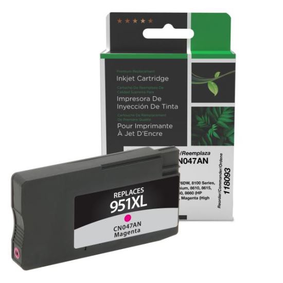 Clover Imaging Remanufactured High Yield Magenta Ink Cartridge for HP 951XL (CN047AN)1