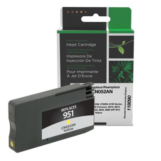 Clover Imaging Remanufactured Yellow Ink Cartridge for HP 951 (CN052AN)1