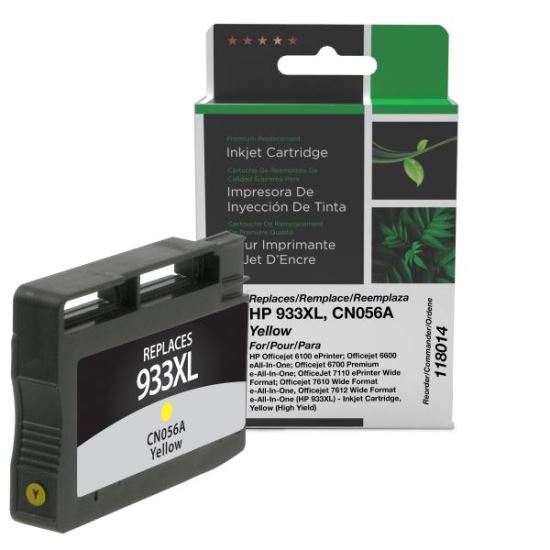 Clover Imaging Remanufactured High Yield Yellow Ink Cartridge for HP 933XL (CN056A)1