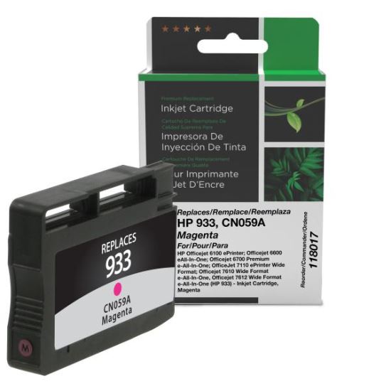 Clover Imaging Remanufactured Magenta Ink Cartridge for HP 933 (CN059A)1