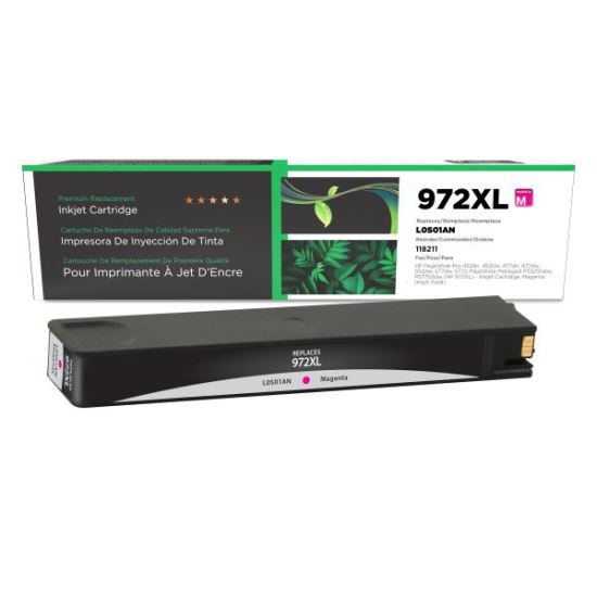 Clover Imaging Remanufactured High Yield Magenta Ink Cartridge for HP 972XL (L0S01AN)1