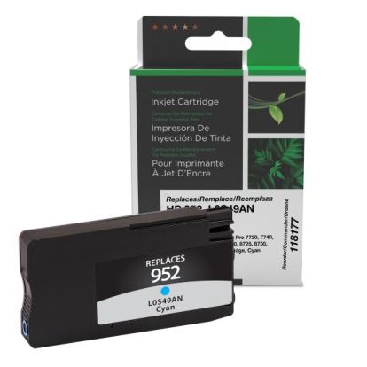 Clover Imaging Remanufactured Cyan Ink Cartridge for HP 952 (L0S49AN)1