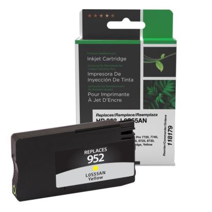 Clover Imaging Remanufactured Yellow Ink Cartridge for HP 952 (L0S55AN)1