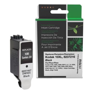 Clover Imaging Remanufactured High Yield Black Ink Cartridge for Kodak 8237216 (10XL)1