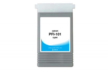 WF Non-OEM New Cyan Wide Format Ink Cartridge for Canon PFI-101 (0884B001AA)1