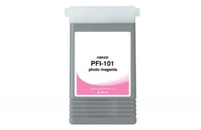 WF Non-OEM New Photo Magenta Wide Format Ink Cartridge for Canon PFI-101 (0888B001AA)1