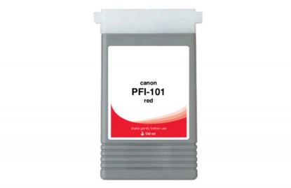 WF Non-OEM New Red Wide Format Ink Cartridge for Canon PFI-101 (0889B001AA)1