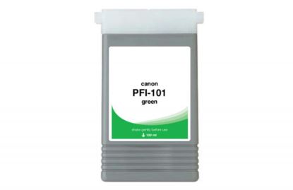 WF Non-OEM New Green Wide Format Ink Cartridge for Canon PFI-101 (0890B001AA)1