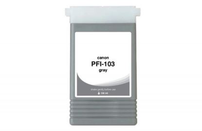 WF Non-OEM New Gray Wide Format Ink Cartridge for Canon PFI-103 (2213B001AA)1
