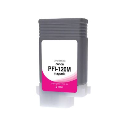 WF Non-OEM New Magenta Wide Format Ink Cartridge for Canon PFI-120 (2887C001)1