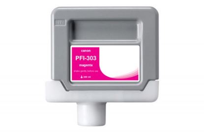 WF Non-OEM New Magenta Wide Format Ink Cartridge for Canon PFI-303 (2960B001AA)1