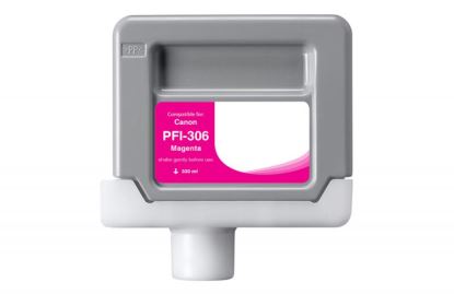 WF Non-OEM New Magenta Wide Format Ink Cartridge for Canon PFI-306 (6659B001AA)1