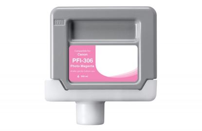 WF Non-OEM New Photo Magenta Wide Format Ink Cartridge for Canon PFI-306 (6662B001AA)1