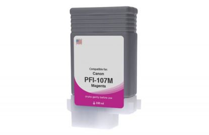 WF Non-OEM New Magenta Wide Format Ink Cartridge for Canon PFI-107 (6707B001AA)1