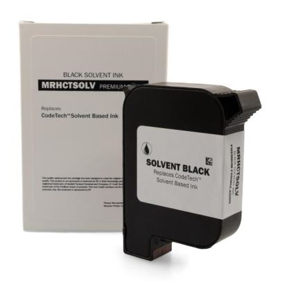 Specialty Ink Remanufactured Black Solvent Ink Cartridge for HP 28501