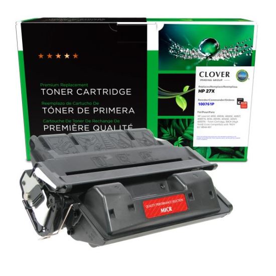 Clover Imaging Remanufactured High Yield MICR Toner Cartridge for HP C4127X, TROY 02-18944-0011