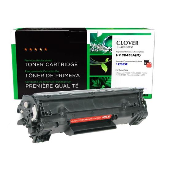 Clover Imaging Remanufactured MICR Toner Cartridge for HP CB435A1