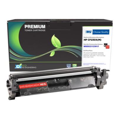 MSE Remanufactured High Yield MICR Toner Cartridge for HP CF230X, TROY 02-82029-0011