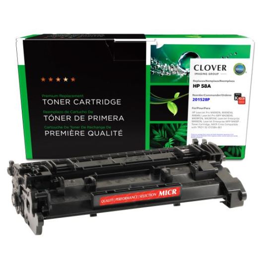 Clover Imaging Remanufactured MICR Toner Cartridge for HP CF258A1