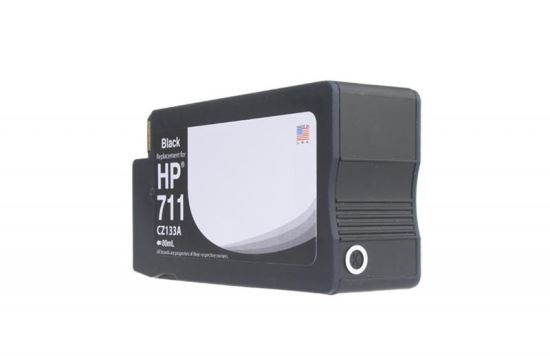 WF Remanufactured Black Wide Format Ink Cartridge for HP 711 (CZ133A)1