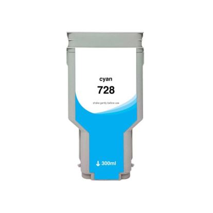 WF Non-OEM New Cyan Wide Format Ink Cartridge for HP 728 (F9K17A)1