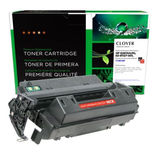 Clover Imaging Remanufactured MICR Toner Cartridge for HP Q2610A, TROY 02-81127-0011