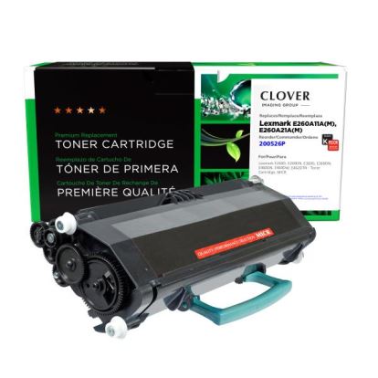 Clover Imaging Remanufactured MICR Toner Cartridge for Lexmark E260/E360/E460/E4621