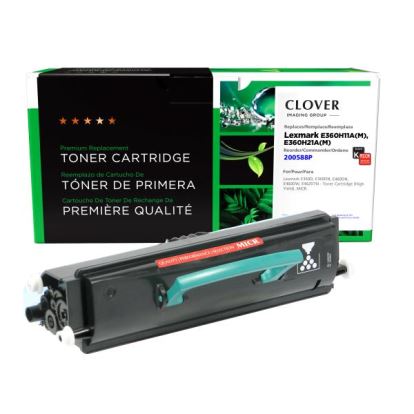 Clover Imaging Remanufactured High Yield MICR Toner Cartridge for Lexmark E360/E460/E4621