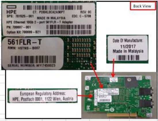 Depot International Remanufactured HPE Ethernet 10Gb 2-port 561FLR-T Adapter1