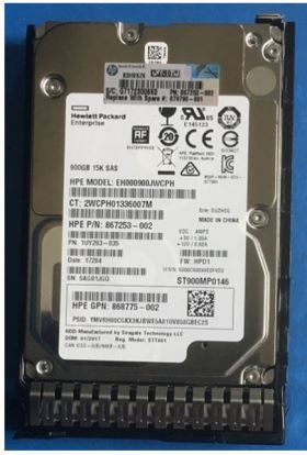 Depot International Remanufactured HPE 900GB SAS 12G Enterprise 15K SFF (2.5in) SC 512e Digitally Signed Firmware HDD1