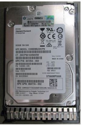 HPE 900GB SAS 15K SFF SC DS HDD1