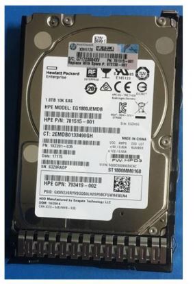 HPE 1.8TB 12G 10K SFF 512e DS SC Hard Drive1