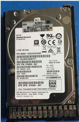 HPE 2.4TB 12G 10K SFF SAS SC DS Hard Drive1