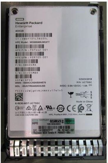 Depot International Remanufactured HPE 400GB SAS 12G Mixed Use SFF SSD1